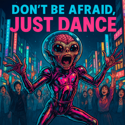 Don't Be Afraid, Just Dance Front Cover