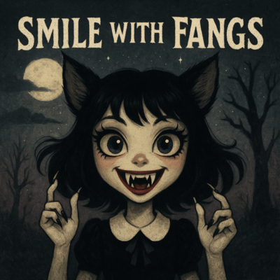 Smile with Fangs Front Cover