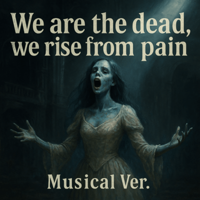 We are the dead, we rise from pain (Musical Ver.)のジャケット写真