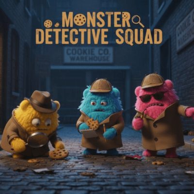 Monster Detective Squad Front Cover
