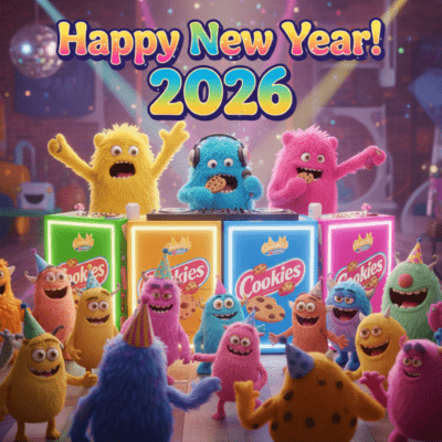 Happy New Year! 2026 Front Cover