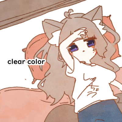 clear colorのジャケット写真