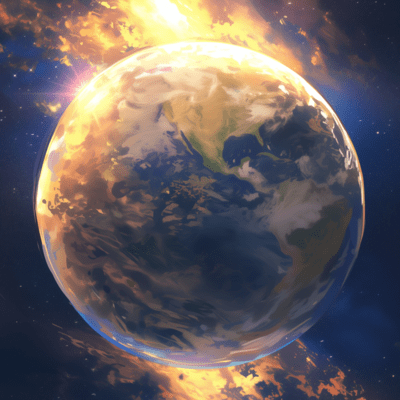 Earth Front Cover