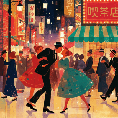 風吹けばブギの街のジャケット写真