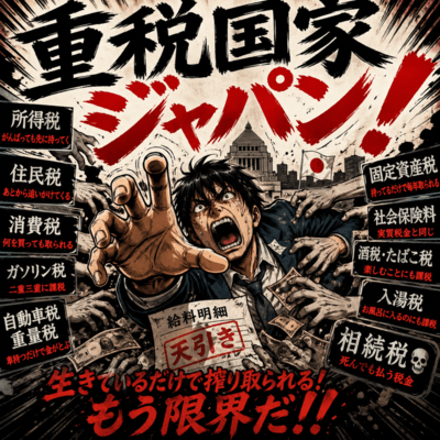 Tax Nation Japan! Front Cover