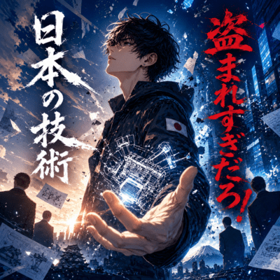 Japan's Technology Is Being Stolen Too Much! Front Cover