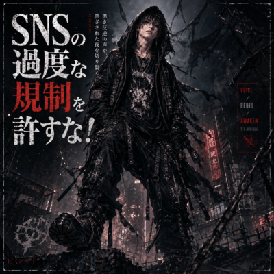 Don't Allow Excessive SNS Regulation! Front Cover