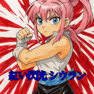 紅い閃光シウランのジャケット写真