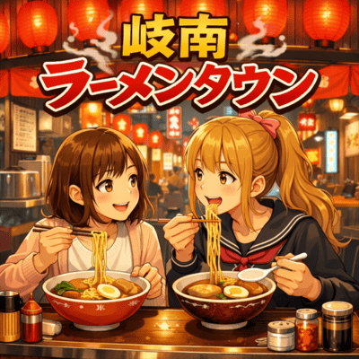 Ginan Ramen Town Front Cover