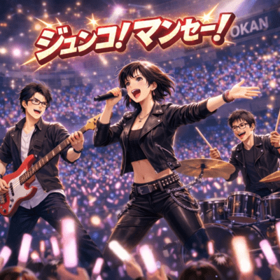 Junko! Banzai! Front Cover