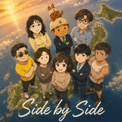 Side by Side Front Cover