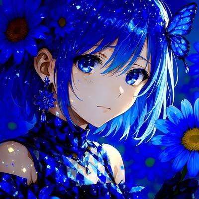 Blue Bubbles Front Cover