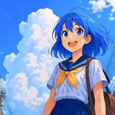 blue signal Front Cover