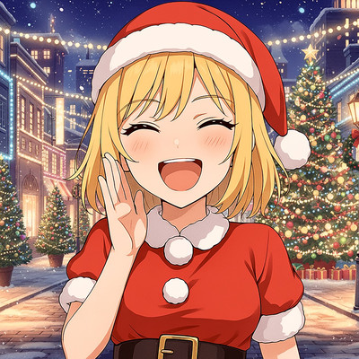 キラキラ街のクリスマスのジャケット写真