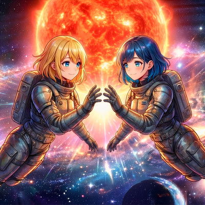 銀河の誓いのジャケット写真