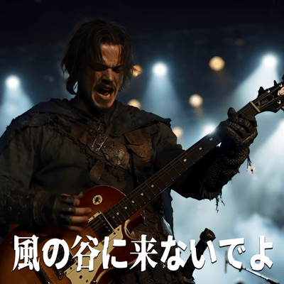 Don't Come to the Wind Valley (Male Vocal Ver.) Front Cover