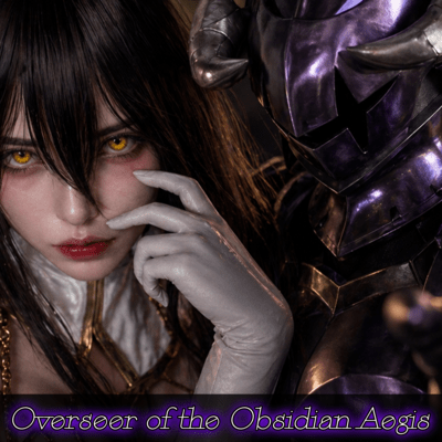 Overseer of the Obsidian Aegis Front Cover