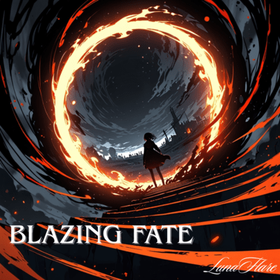 Blazing Fate Front Cover