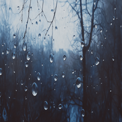 touching rain Front Cover