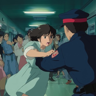5 seconds before getting caught, for Maji. Front Cover