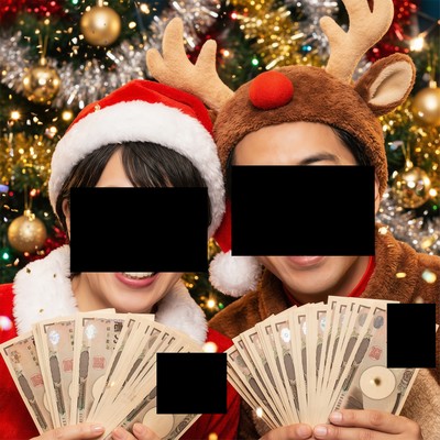 国がサンタのクリスマスのジャケット写真