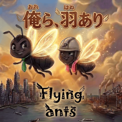 Orera HaneAri -Flying ants- (feat. JAY-P) Front Cover