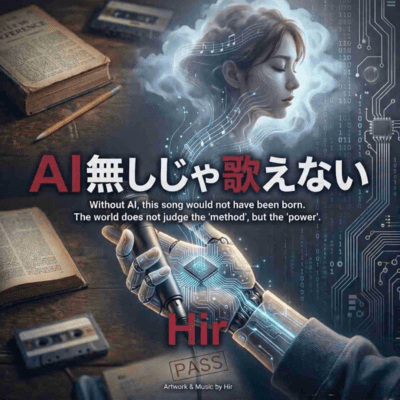 AI無しじゃ歌えないのジャケット写真