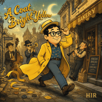 A Coat Bright Yellow Front Cover