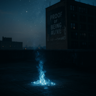 Proof of Being Alive Front Cover