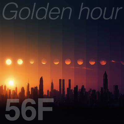 Golden hour (Korean ver.) Front Cover