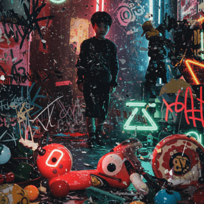 無敵のふりしてのジャケット写真