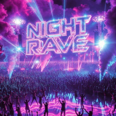 Night Rave Front Cover