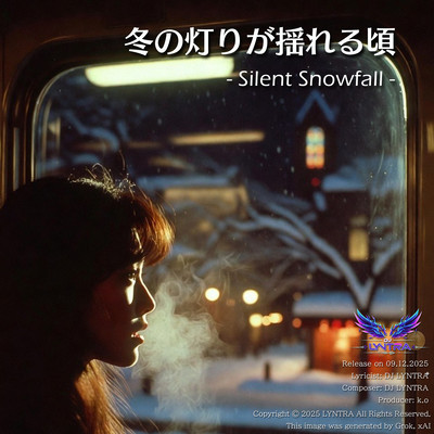 When Winter Lights Sway - Silent Snowfall Front Cover