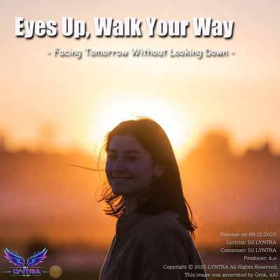 Eyes Up, Walk Your Way - Facing Tomorrow Without Looking Down - Front Cover