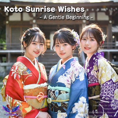 Koto Sunrise Wishes - A Gentle Beginning - Front Cover