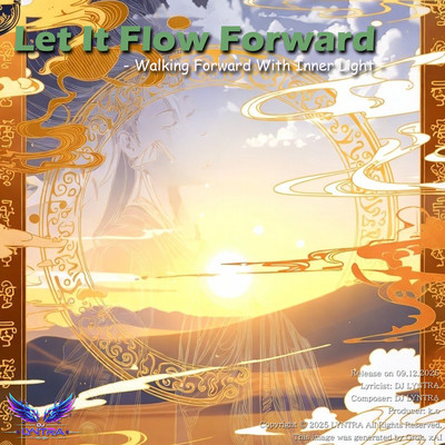 Let It Flow Forward - Walking Forward With Inner Light - Front Cover