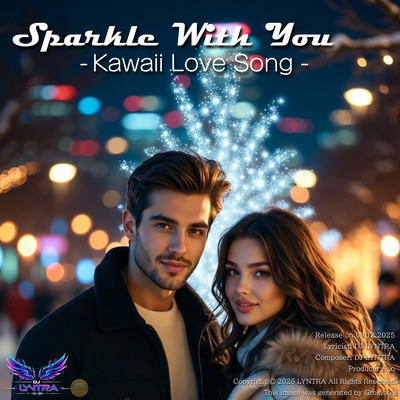 Sparkle With You - Kawaii Love Song - Front Cover