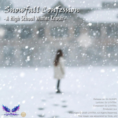 Snowfall Confession - A High School Winter Crush - Front Cover