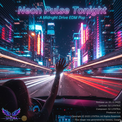 Neon Pulse Tonight - A Midnight Drive EDM Pop - Front Cover