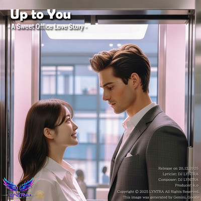 Up to You - A Sweet Office Love Story - Front Cover