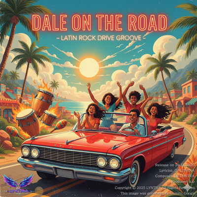 Dale on the Road - Latin Rock Drive Groove - Front Cover