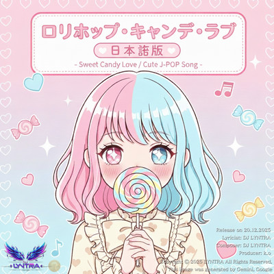 恋のロリポップキャンディー- Sweet Candy Love Cute J-POP Songのジャケット写真