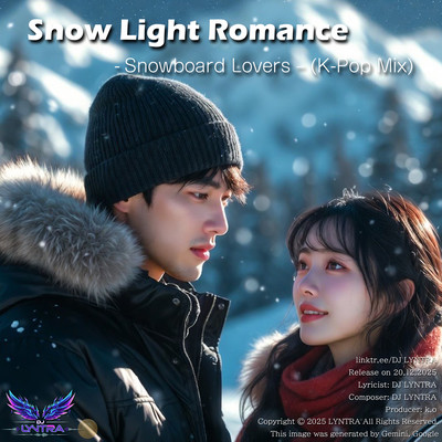 Snow Light Romance - Snowboard Lovers - (K-Pop Mix) Front Cover