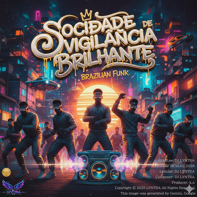 Sociedade de Vigilância Brilhante - O ritmo futurista que observa você - (Brazil Ver.) Front Cover