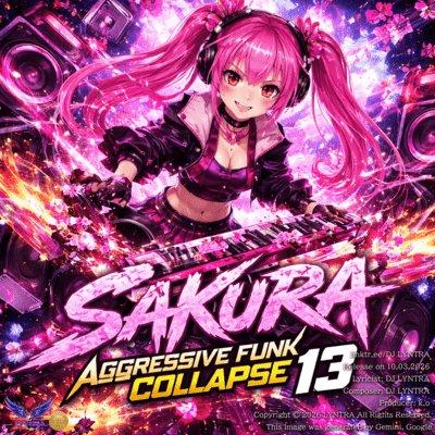 SAKURA Aggressive Funk Collapse 13のジャケット写真
