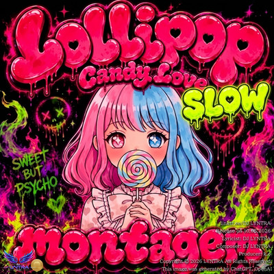Montagem LOLLIPOP CANDY Slow - Brazilian Funk 2026 (Japan Ver.) Front Cover