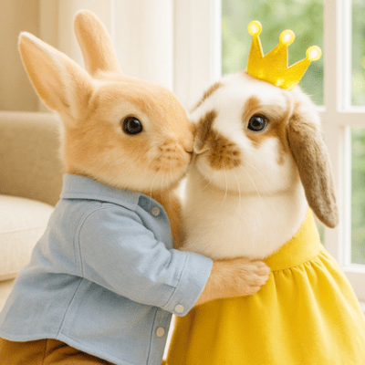 My Bunny King Front Cover