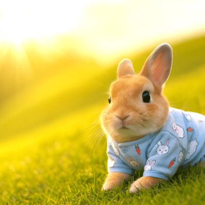 Floppy Bunny Days Front Cover