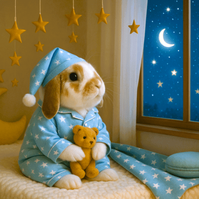 A Quiet Little Bunny Front Cover