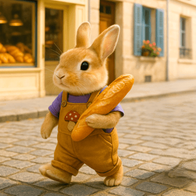 Bonjour Bunny Dream Front Cover
